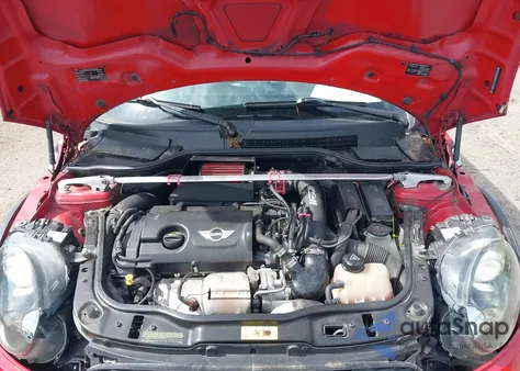 2012 Mini Cooper S из США, поврежденный, VIN WMWSV3C53CTY29678